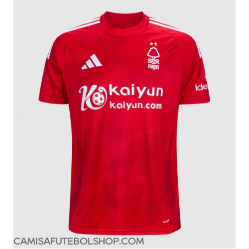 Camisa de time de futebol Nottingham Forest Replicas 1º Equipamento 2024-25 Manga Curta